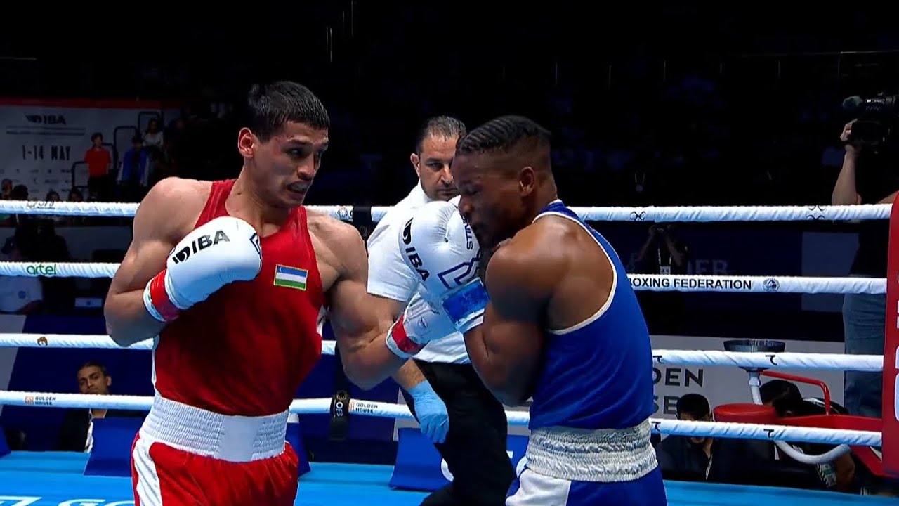 R64 (71KG) JAFAROV SAIDJAMSHID (UZB) vs MUXANGA TIAGO OSORIO (MOZ) | IBA World Championships 2023