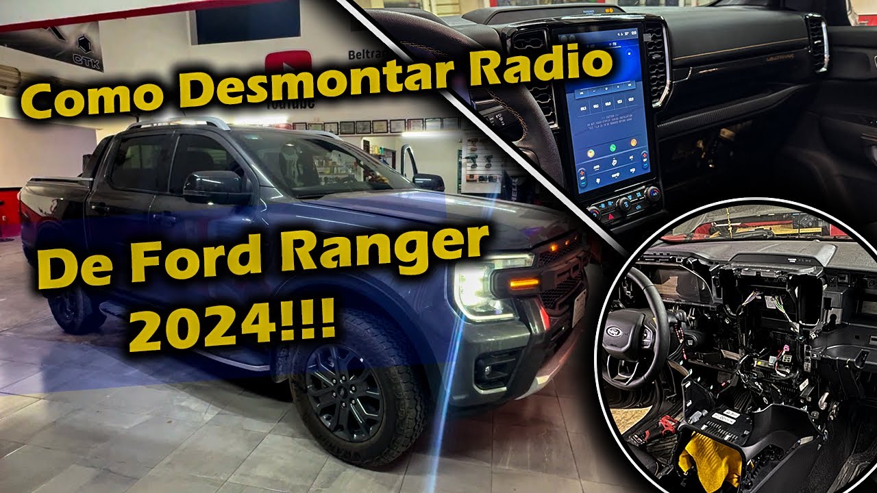 ¿Cómo desmontar Radio de Ford RANGER 2024? - BeltranAudioCar