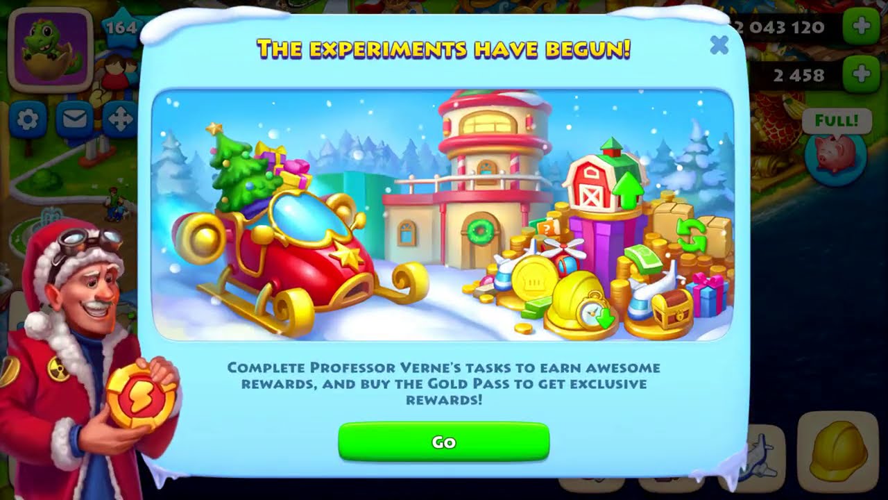 TOWNSHIP  GOLD PASS 5 / NEW SANTA HELIPAD SKIN !!!