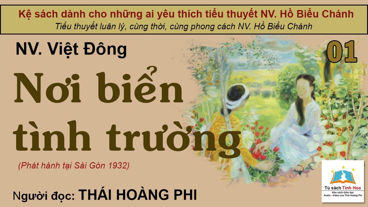 NƠI BIỂN TÌNH TRƯỜNG. Tập 01. Tác giả NV. Việt Đông. Người đọc: Thái Hoàng Phi
