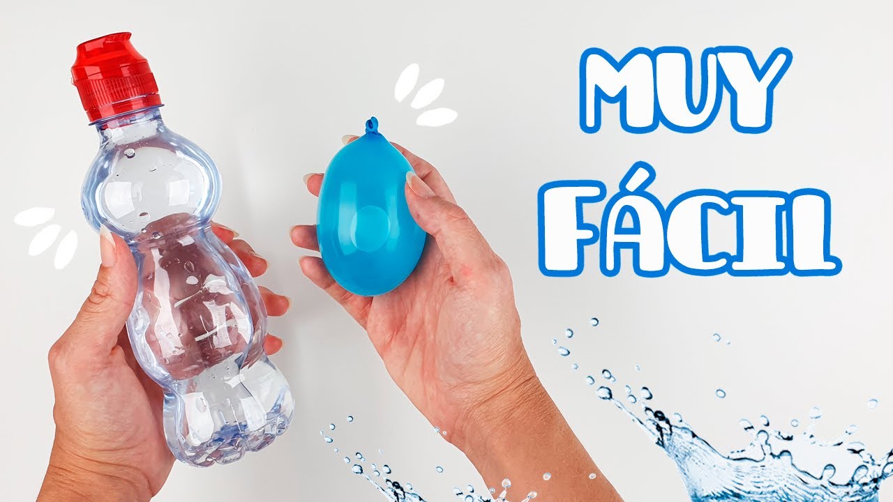 C&Oacute;MO LLENAR GLOBOS de AGUA F&Aacute;CIL!  ✅  Easy Trick To Fill Water Balloons