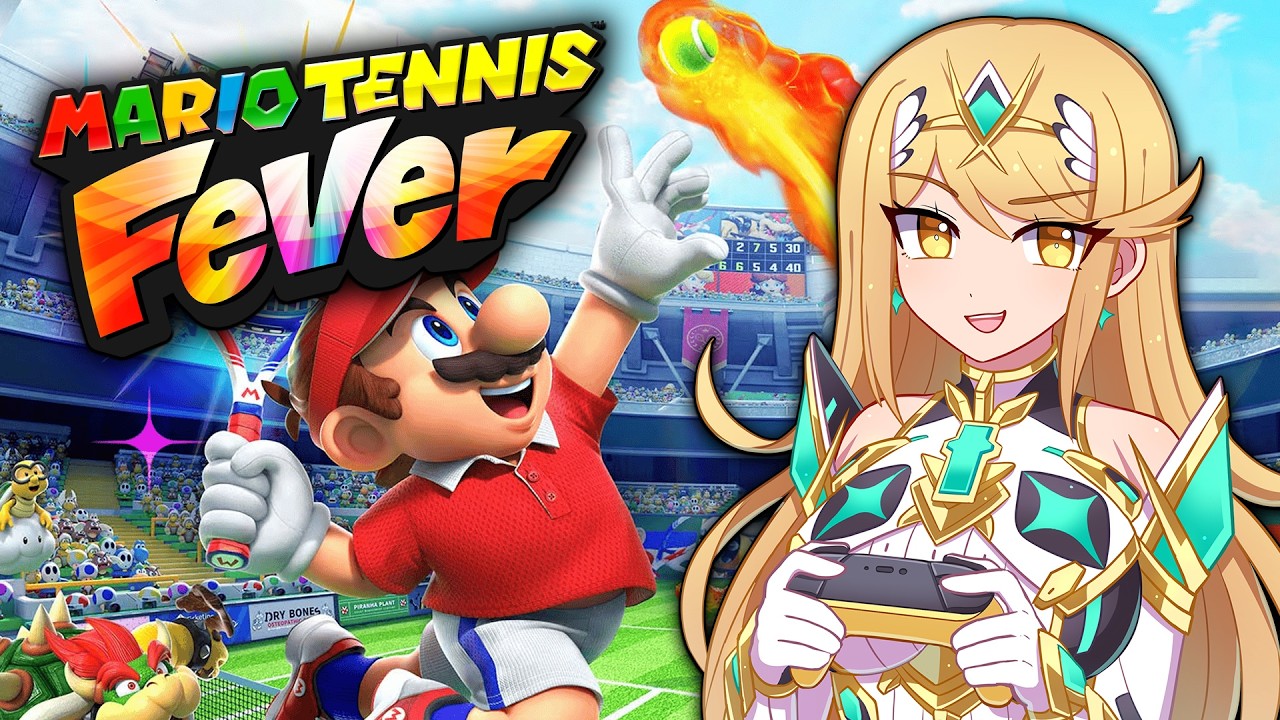MARIO TENNIS FEVER IS HERE!!