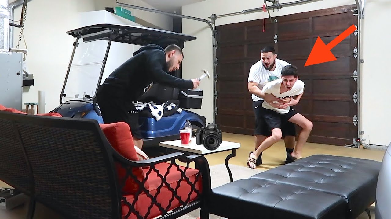 I DESTROYED ALL OF FAZE RUG’S FOOTAGE! *HE FREAKED OUT*