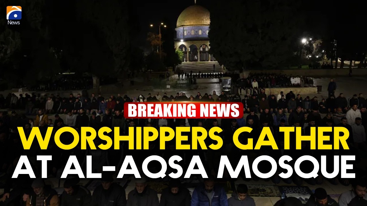 First Day of Ramadan Observed at Al-Aqsa Mosque, Jerusalem | Geo News English