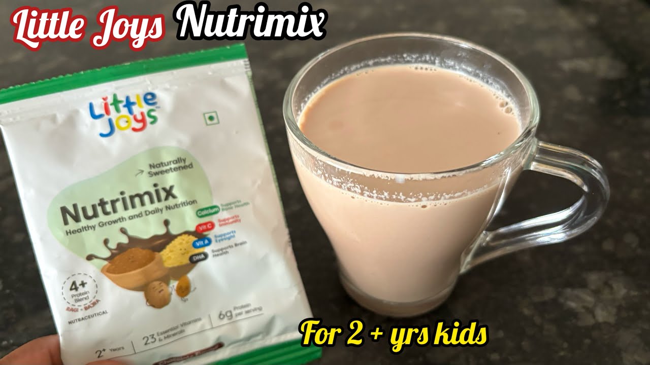 Little Joys Nutrimix Powder Review | How to make Nutrimix Milk for Kids | Nutrimix Chocolate Flavour