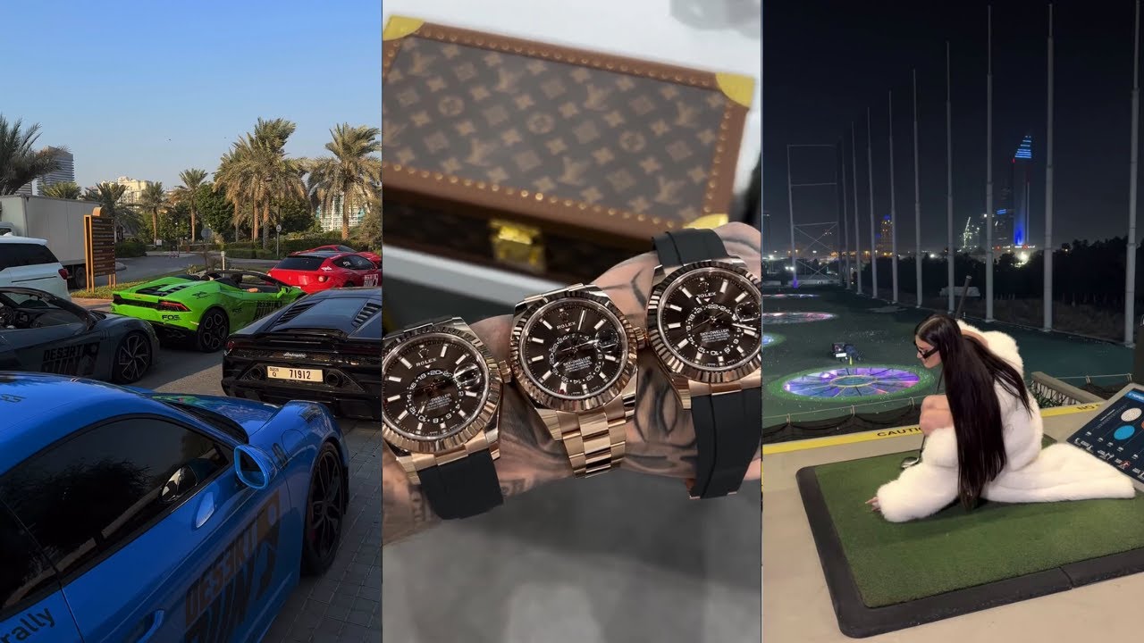 Free luxury lifestyle background video compilation for tiktok- quotes, money, rich lifestyle, wealth