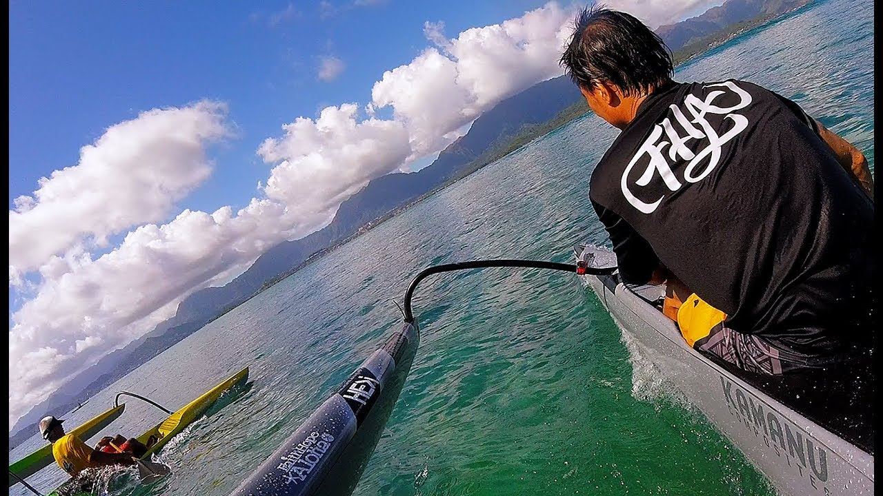 4 Can OC1 Surfing in Kaneohe Bay (Part 2 of 2)