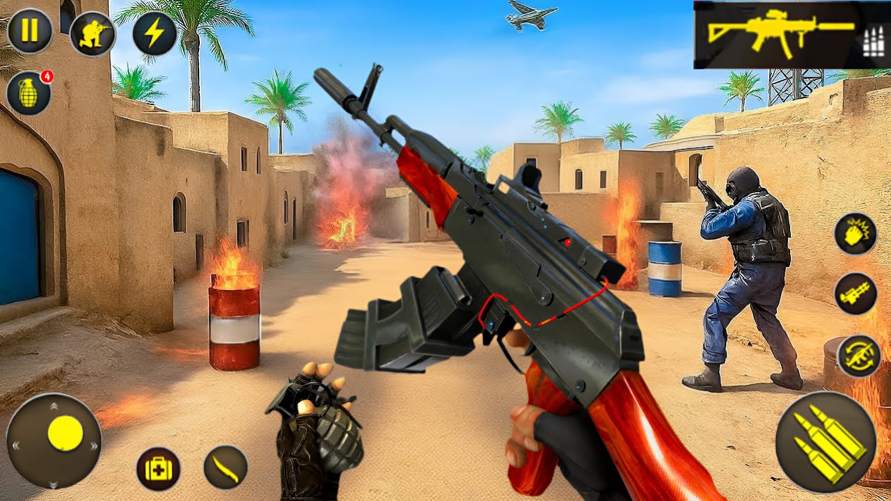 FPS Shooter Game - Banduk Wala Secret Mission Game - Android Gameplay