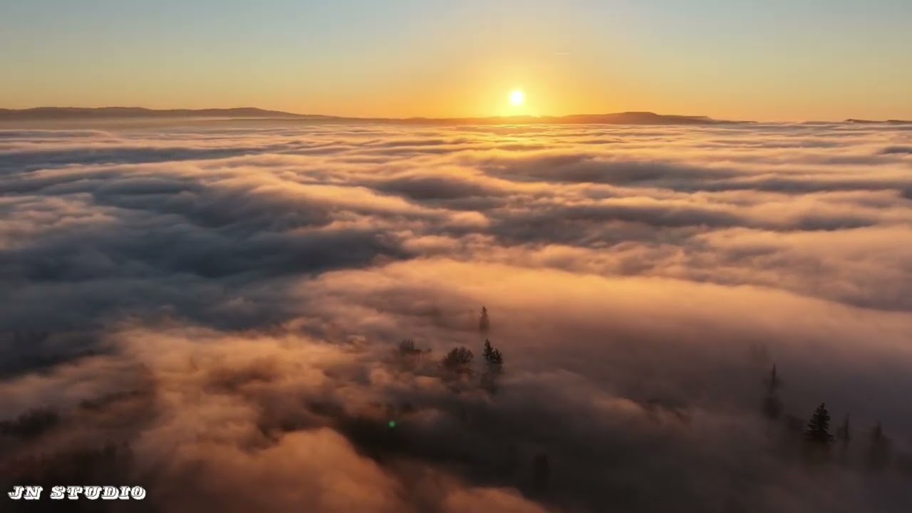 DJI mini 5 pro - Góra Wszystkich Świętych - Serfowanie w chmurach 