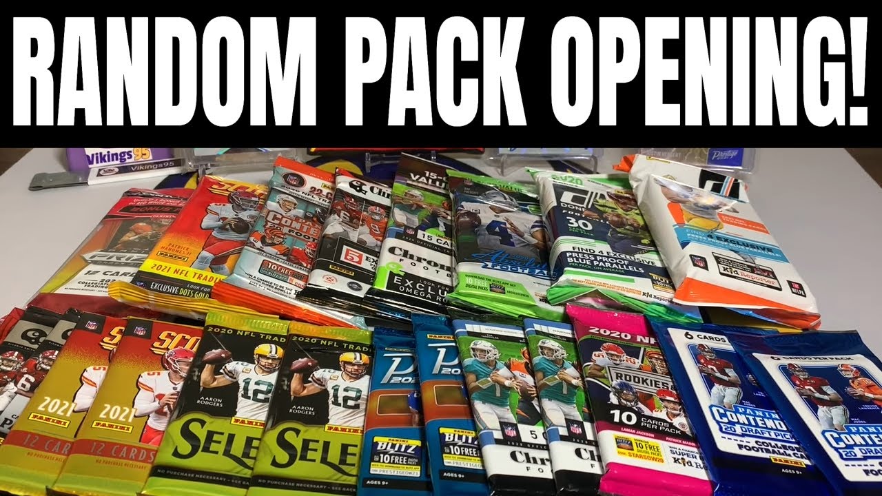 *RANDOM PACK OPENING* With A Variety of 25 Football Card Packs! So Many Rookies!