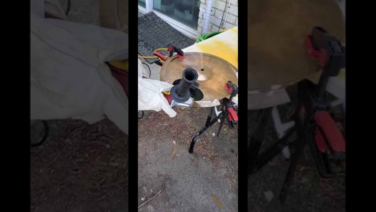 Raul Cavazos baterista Como reparar un platillo. Sacarle más provecho al platillo