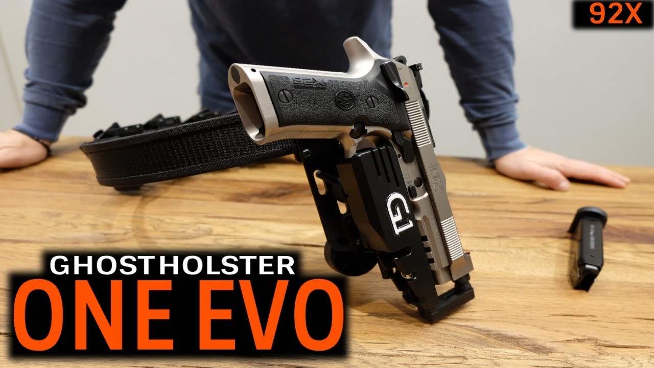 Fondina Ghost One Evo e cinturone completo per il tiro dinamico IPSC. Quale buffetteria comprare?