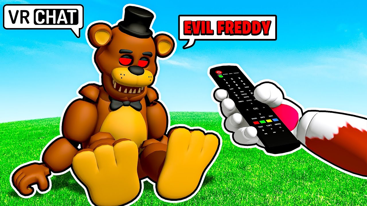 Evil Freddy is SHUTDOWN?! in VRCHAT