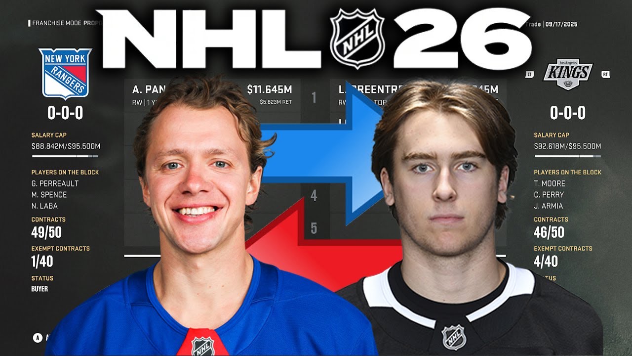NHL 26 - ARTEMI PANARIN TO LA TRADE SIMULATION