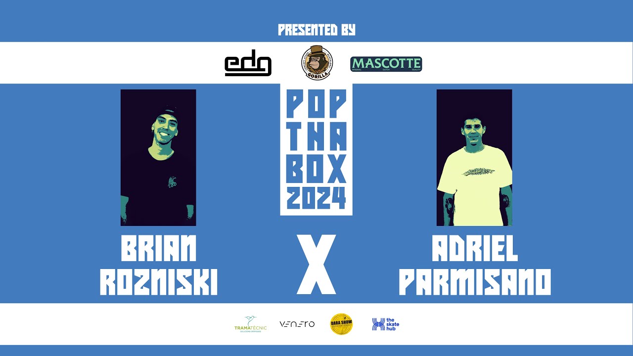 Pop Tha Box (Game of Skate) Brian Rozniski vs Adriel Parmisano