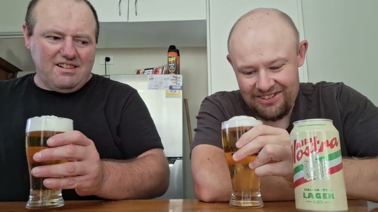 Alla Nostra Italian style Lager review 