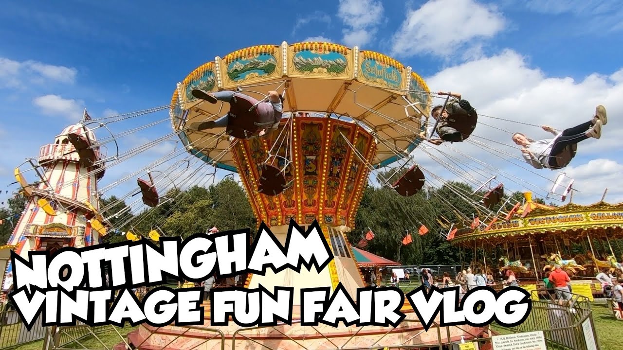 Wollaton Park Nottingham Vintage Fun Fair Vlog | Carousel Rides Ltd | August 2020