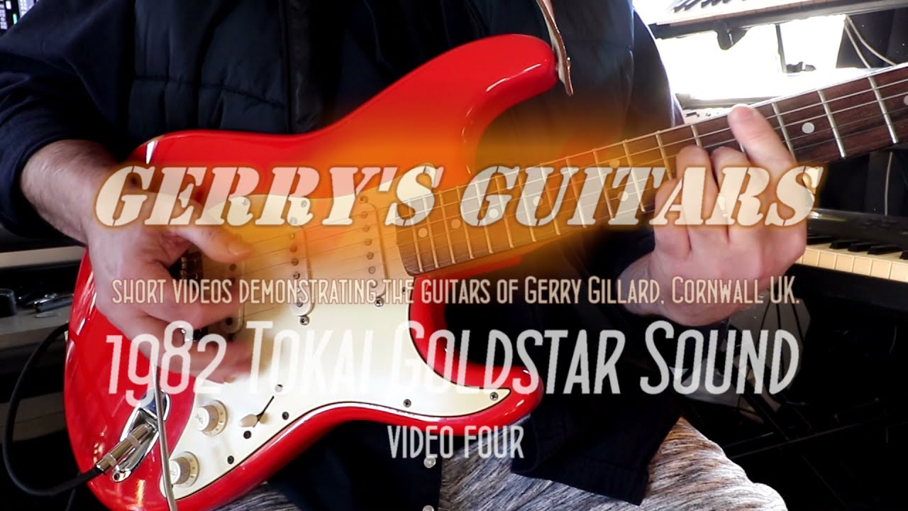 GERRY'S GUITARS. 1982 TOKAI GOLDSTAR SOUND. STRATOCASTER. video four.