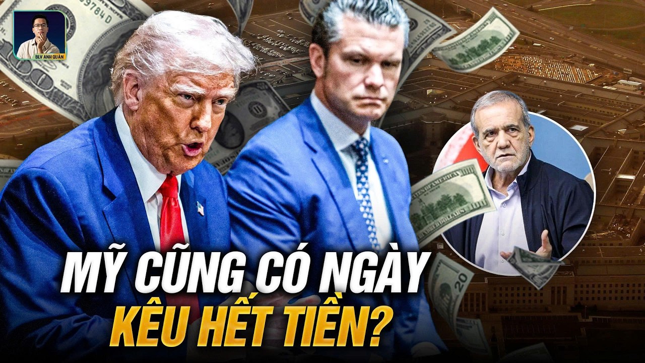 THÔI HỎNG RỒI: MỸ LẠI PHẢI XIN THÊM 200 TỶ ĐÁNH IRAN, TIỀN ĐỐT VÀO CHIẾN TRANH  NHƯ MUỐI BỎ BIỂN?