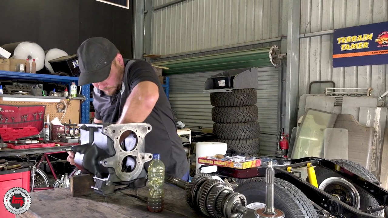 Part 2, 60 Series - 5 Speed  Gearbox & Transfer Rebuild , follow us for an in depth look.