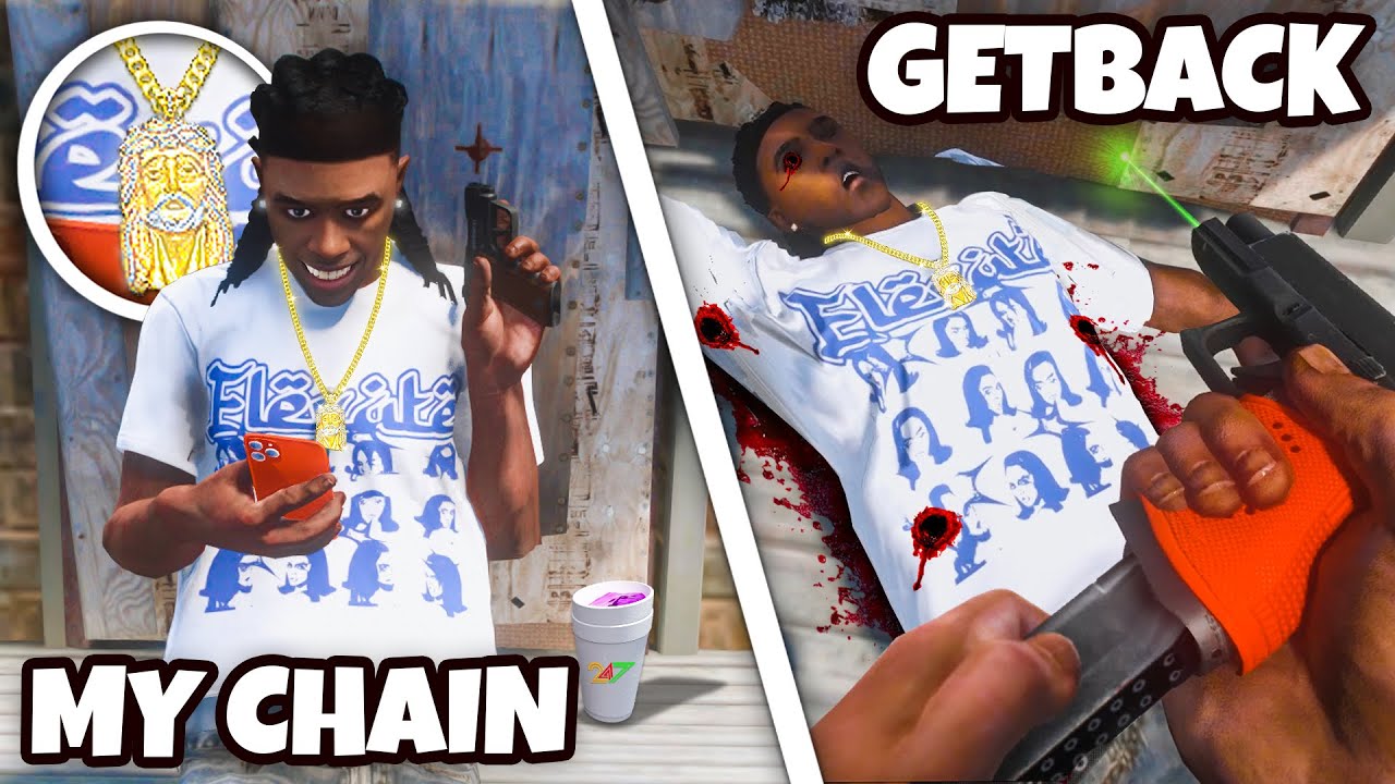 They SNATCHED my CHAIN so I SPUN BACK with a SWITCH in GTA 5 RP..