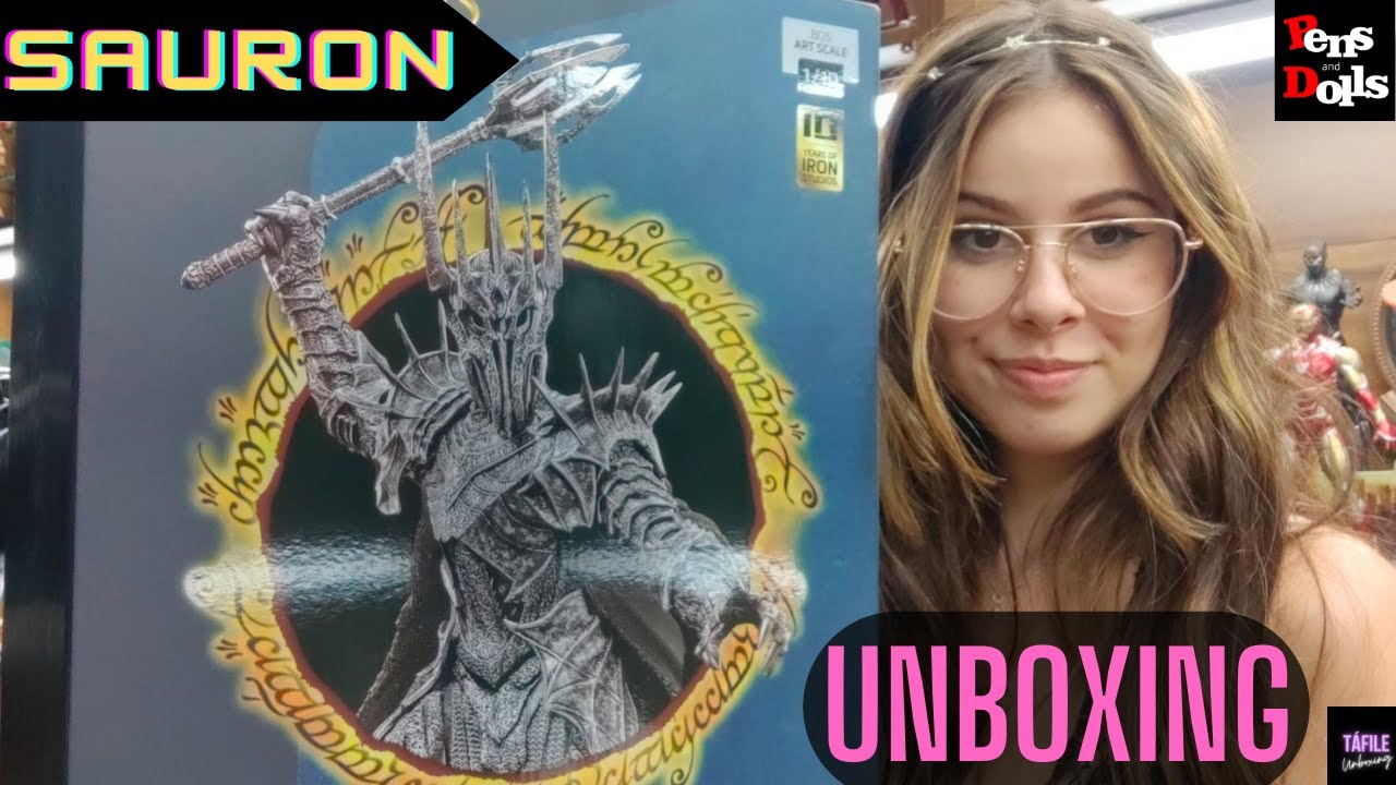 SAURON DELUXE (LORD OF THE RINGS) - 1/10 IRON STUDIOS - UNBOXING