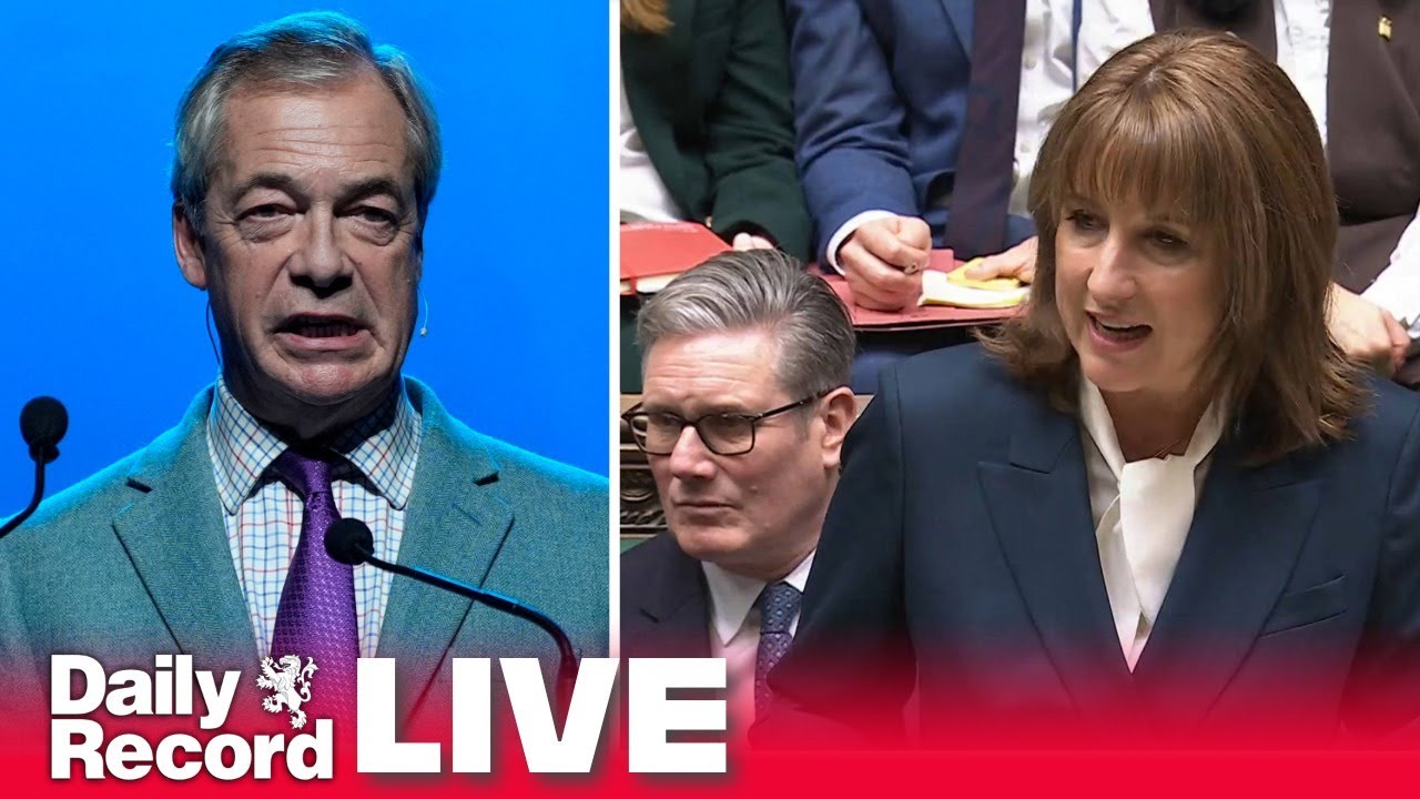 LIVE Reform UK leader Nigel Farage gives his reaction to the Budget
