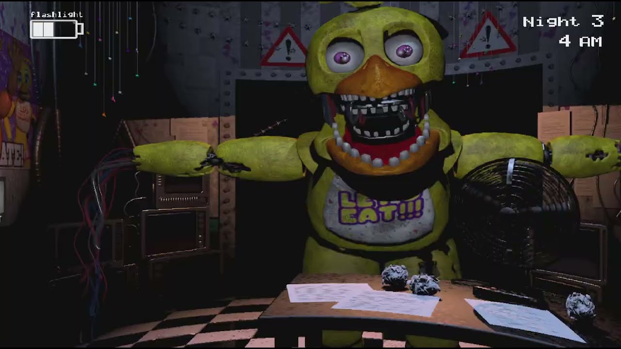 Fnaf 2 NOCHE 3 pero soy miedoso!!