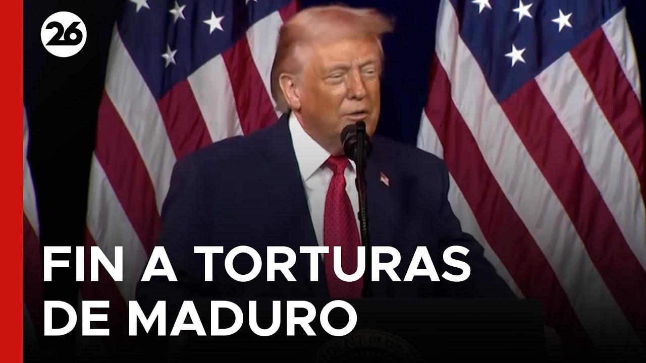 🚨 “SE ESTÁ CERRANDO LA CÁMARA DE TORTURAS QUE TENÍA MADURO” | Dijo Trump en su discurso