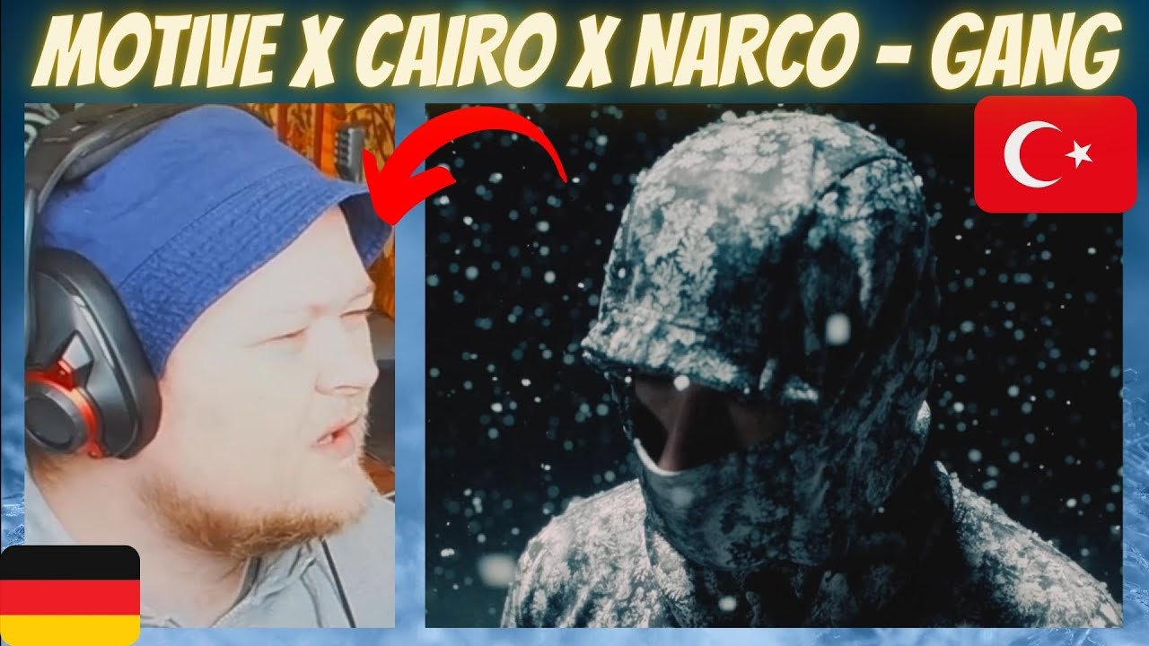GERMAN Rapper reacts on 🇹🇷 Gang - Motive x Cairo x Narco