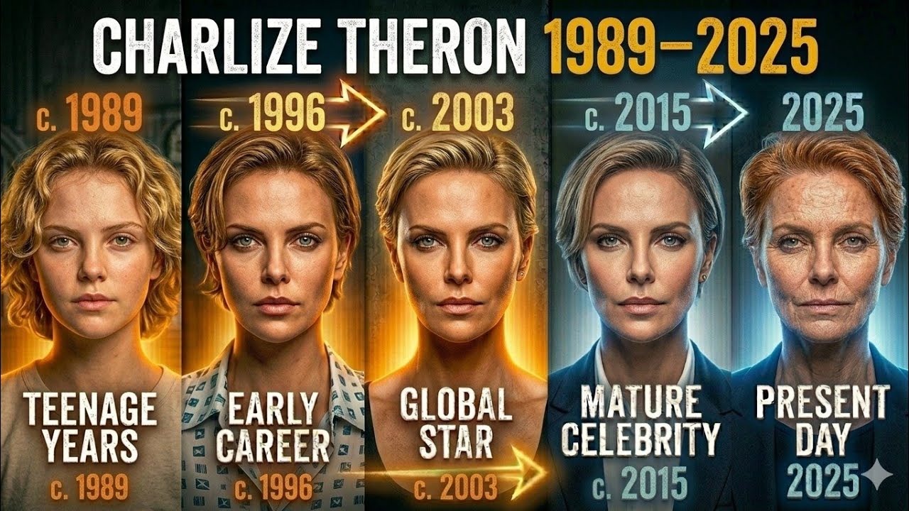 Возраст Шарлиз Терон [1989 - 2025] Преображение