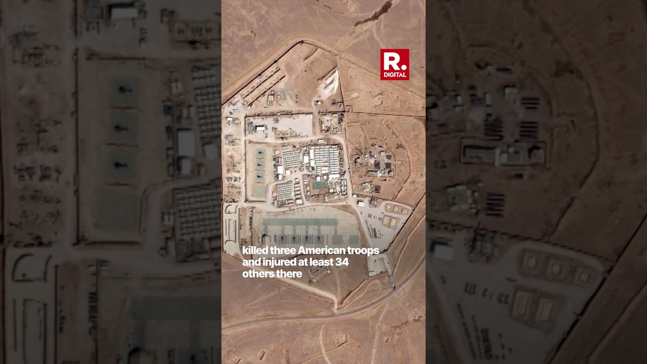 Satellite photo of Tower 22, US military base attacked in Jordan | 