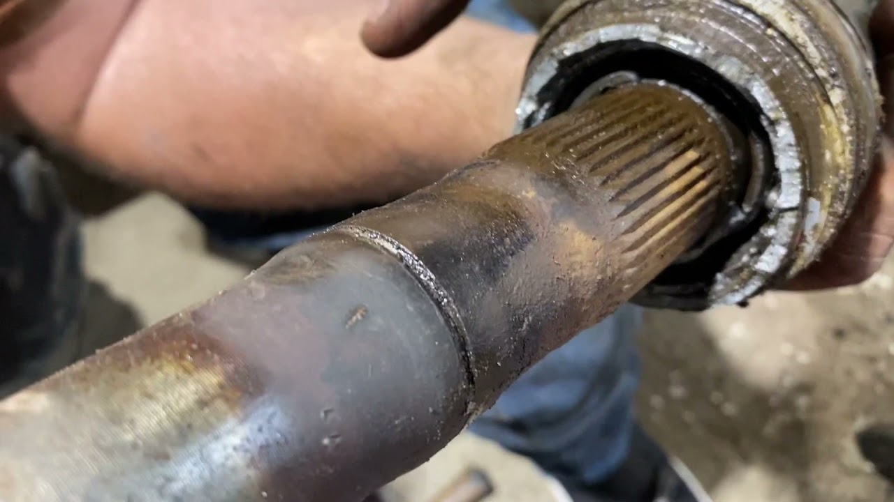 Replacing a carrier bearing on a Honda 300EX