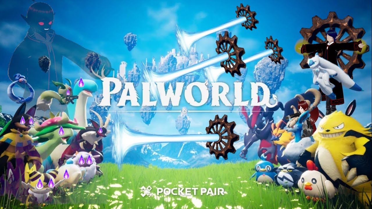 Trying out a PC game early - Playing Palworld (Private Game)