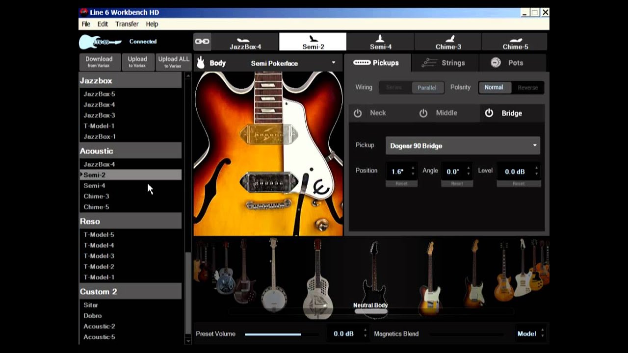 Variax 2 0 HD demo