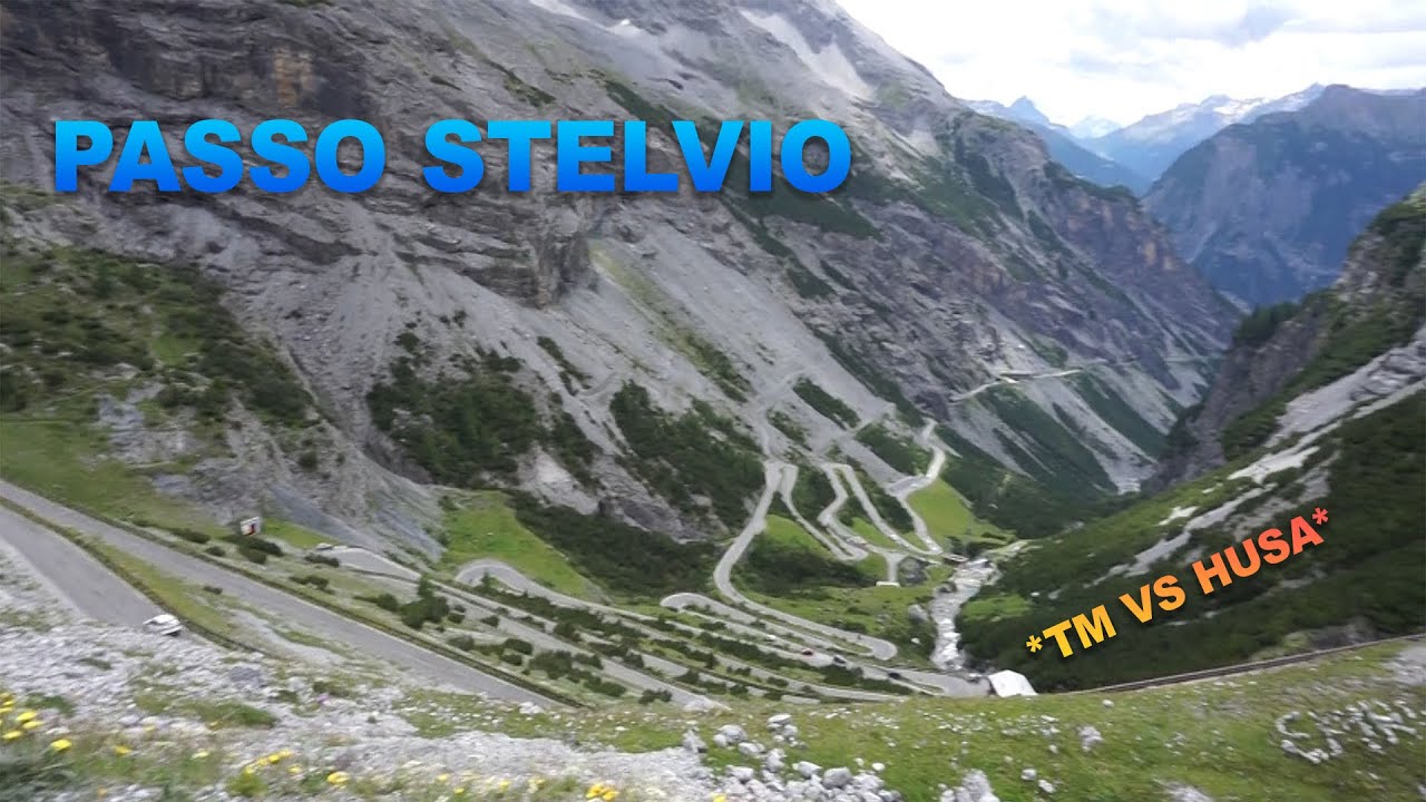 Tm 125 vs husaberg 125| passo stelvio