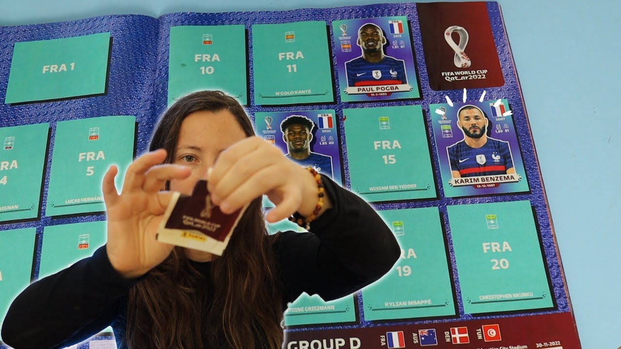1 HORA ABRINDO PACOTINHOS E COLANDO NO ALBUM DA COPA DO MUNDO 2022 QATAR