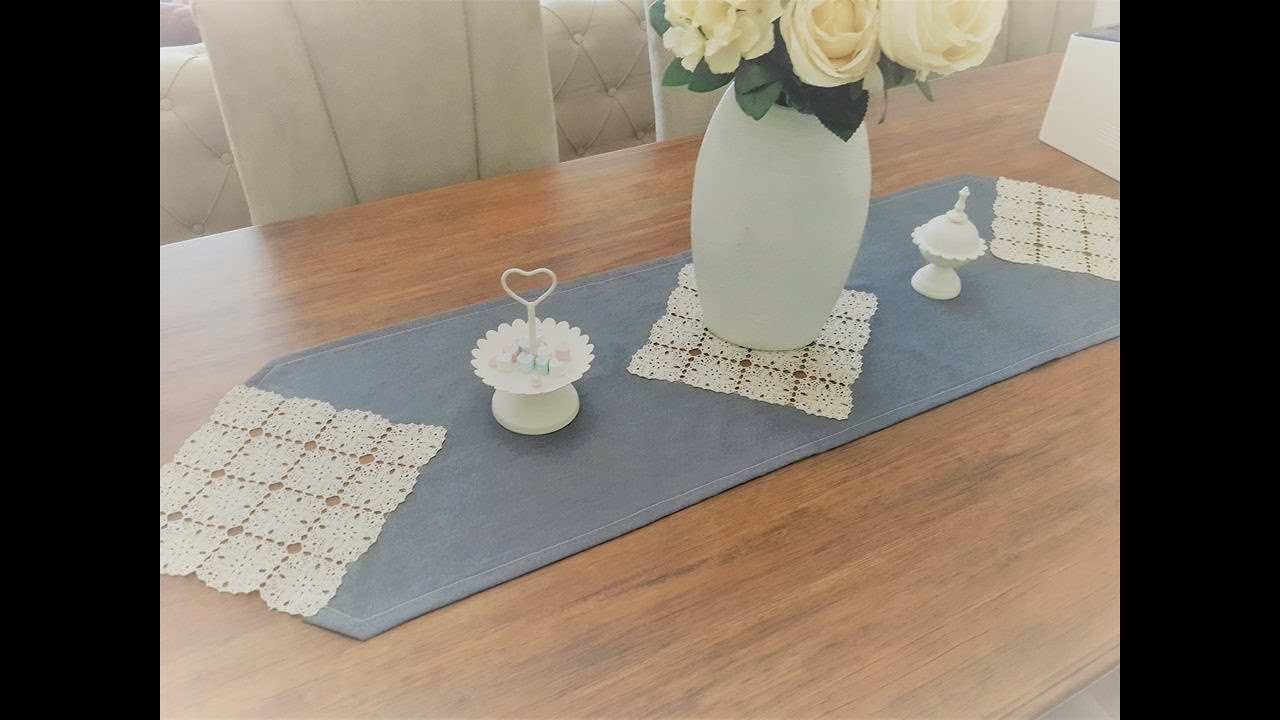 Eski Dantellerden Runner Yapalım - Eski Dantel Değerlendirme