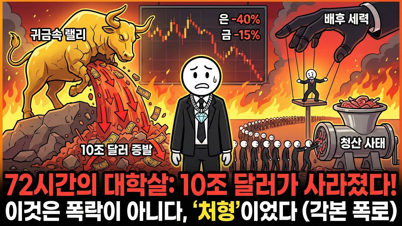 금·은 폭락 신호? 2026년 금융 격변, 지금 준비하지 않으면 위험합니다