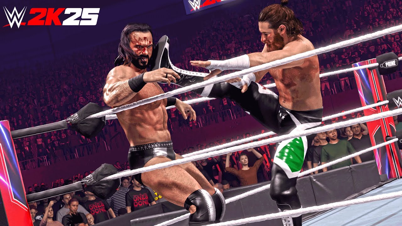 Сами Зейн бросает вызов Дрю Макинтайру за титул абсолютного чемпиона | WWE 2K25