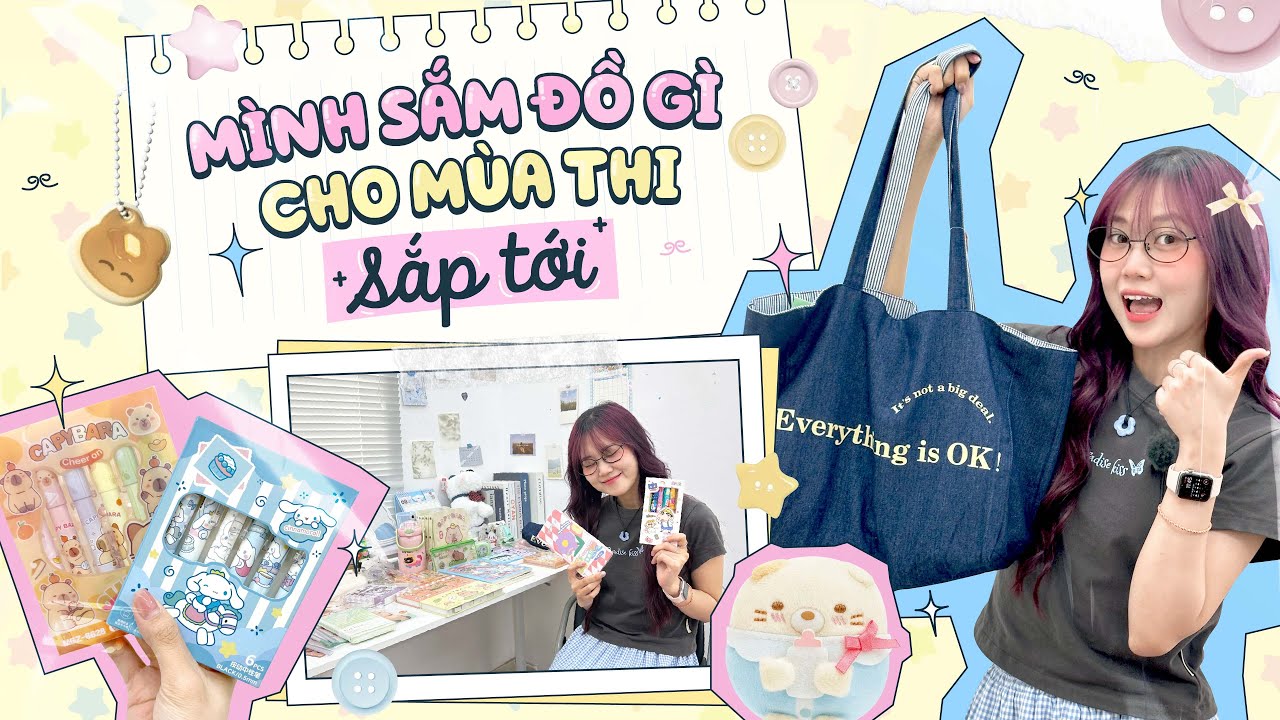 MÌNH SẮM GÌ CHO MÙA THI SẮP TỚI - Moji Channel