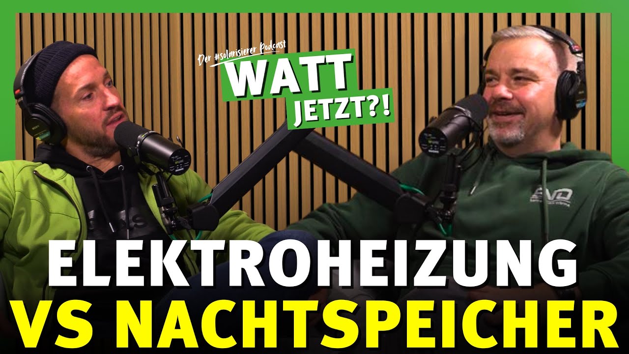 Elektroheizung statt Nachtspeicherofen – EVO Lösung einfach erklärt