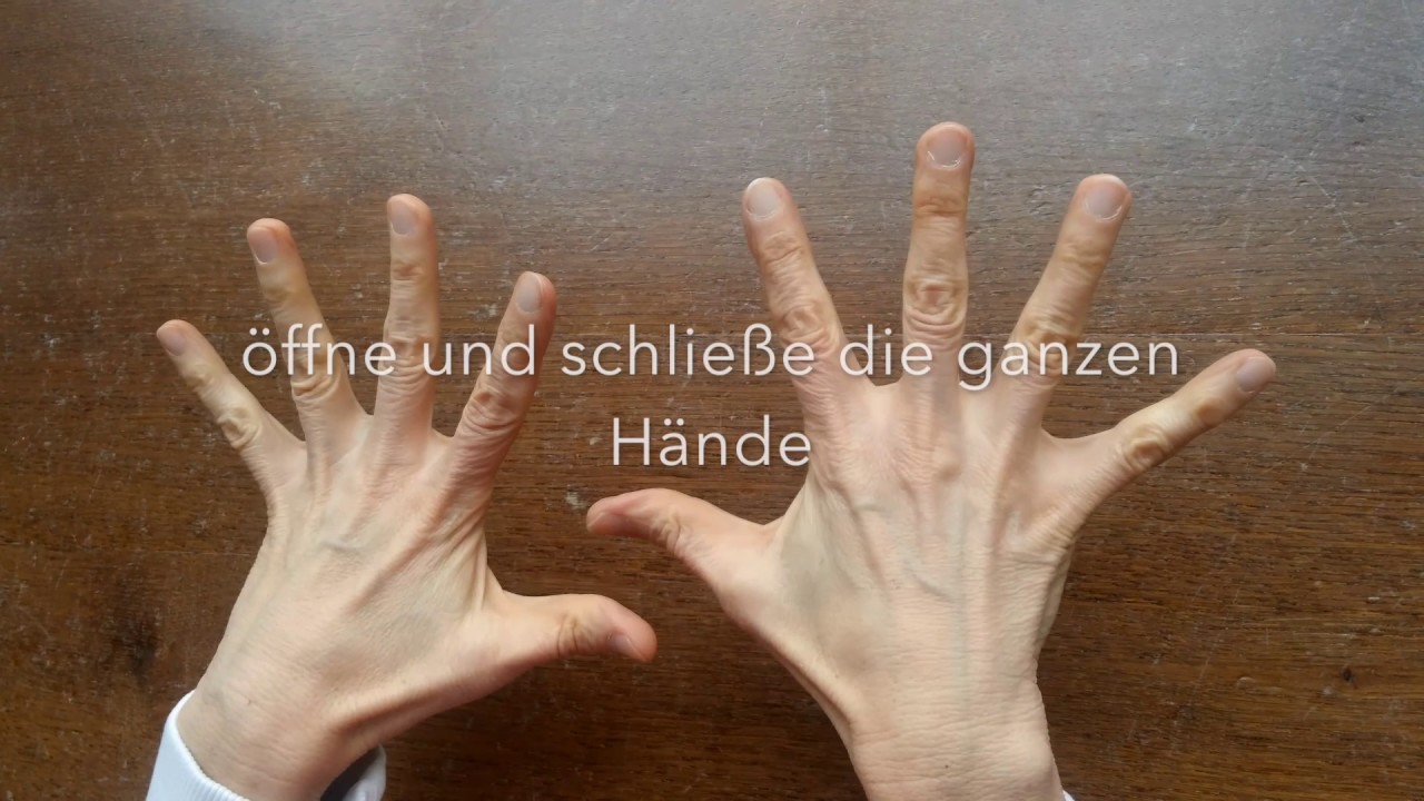 Fingertraining Teil 1 Übungen mit Fingerbeugen