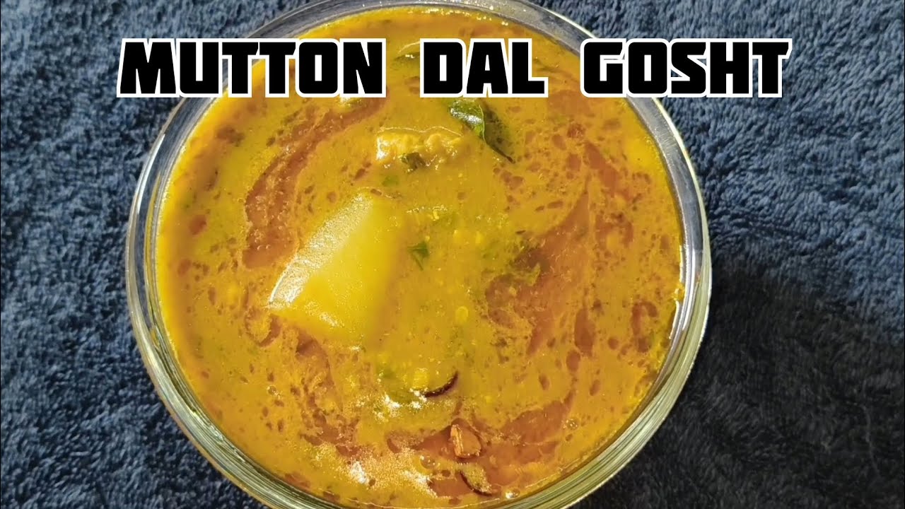 Bawarchi Style Mutton Dal Gosht Recipe / Mumbai Ka Famous Dalcha Recipe 