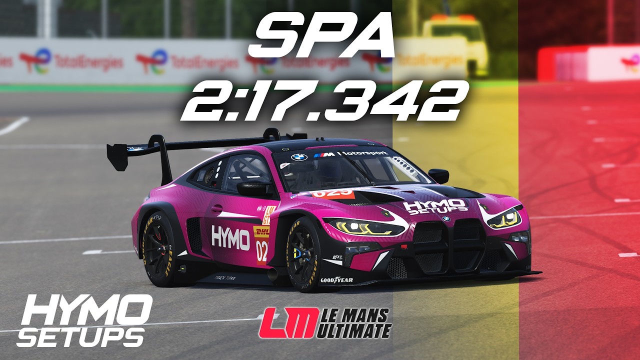 LMU Hotlap | BMW M4 LMGT3 @ Spa | V1.2.4 | Le Mans Ultimate