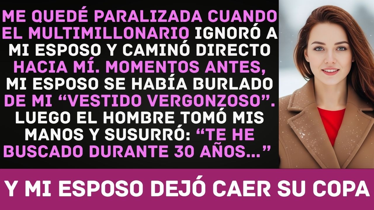 Mi esposo intentó esconderme en la fiesta—hasta que el CEO se acercó y dijo: “Te he estado buscando”