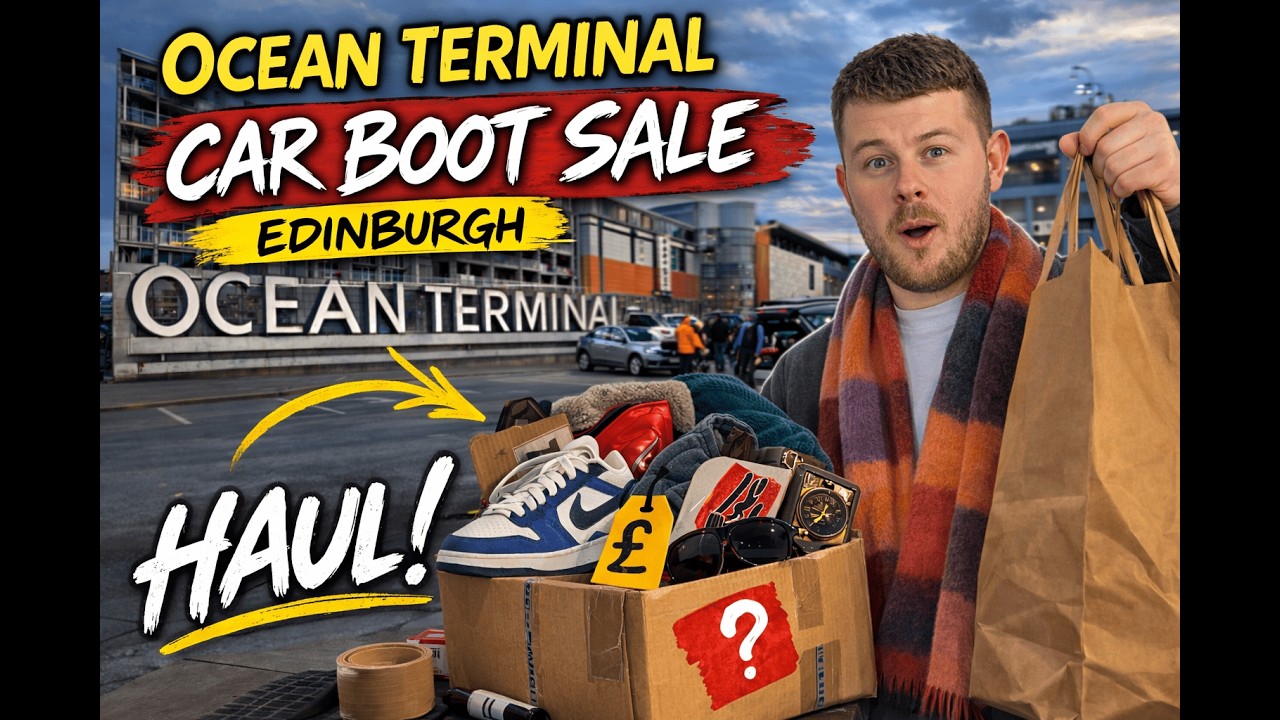 Ocean Terminal Car Boot Sale Haul | What Did I Find?