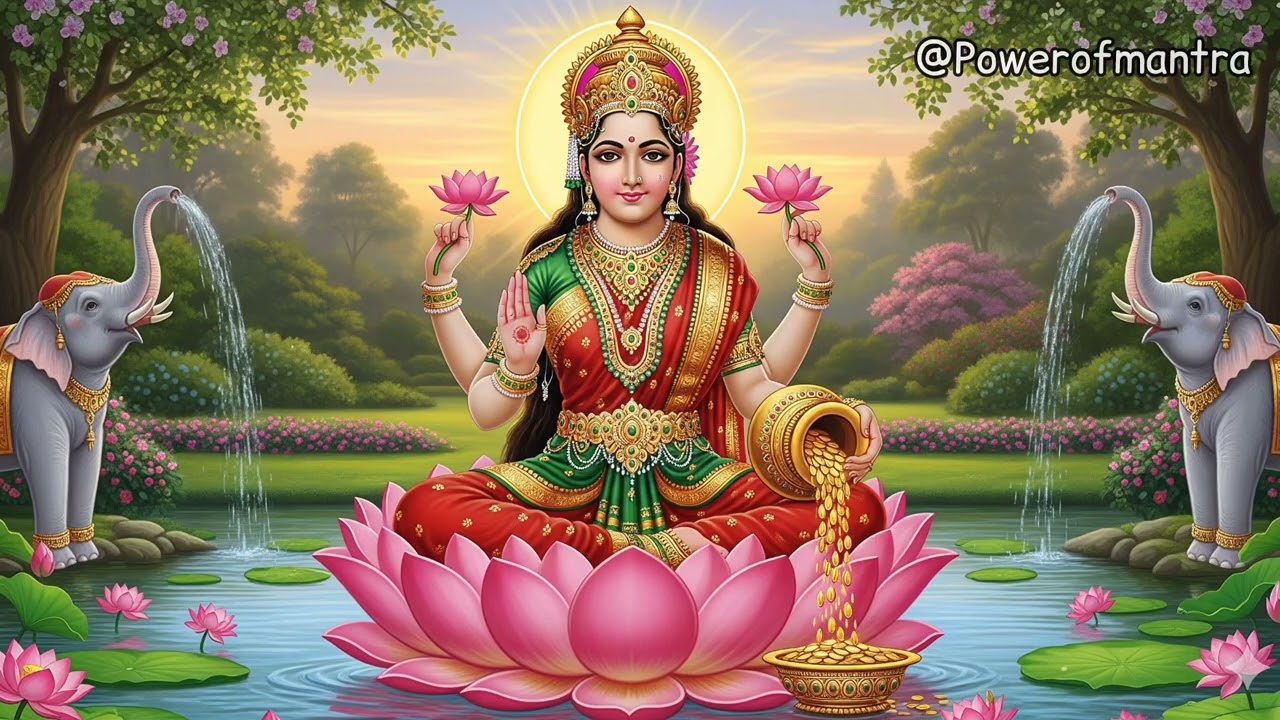 Om Shreem Mahalakshmyai Namaha 108 times