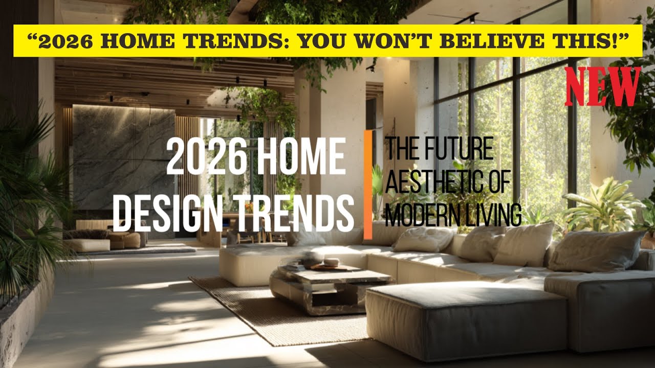 2026 Home Design Trends The Future Aesthetic of Modern Living