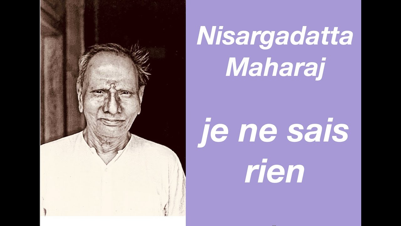 Je ne sais rien